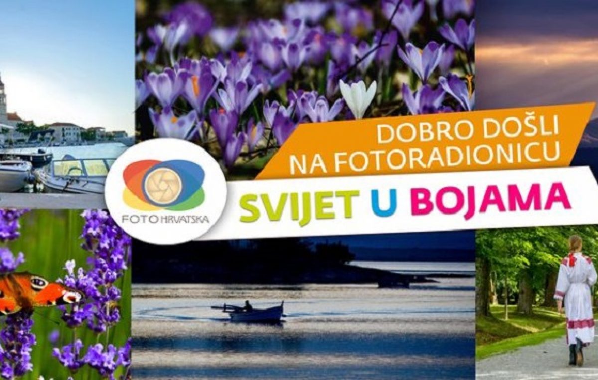 Turistička zajednica grada Kastva i Foto Hrvatska pozivaju vas na besplatnu foto radionicu „Svijet u bojama“