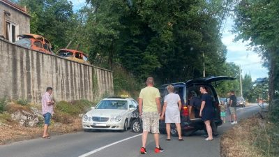 [U OKU KAMERE] Zbog prometne nezgode promet po Poljanskoj cesti bio je prekinut