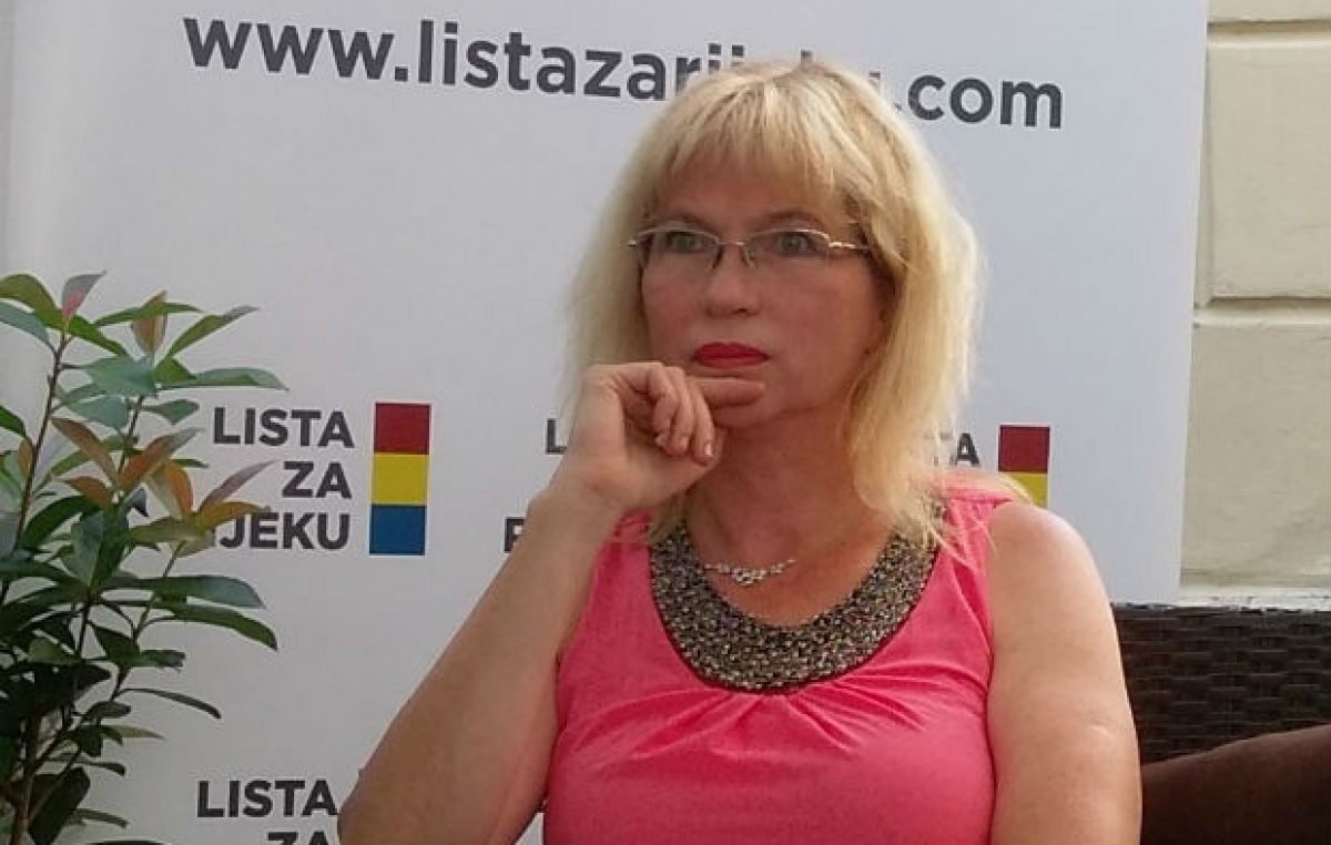 Laura Marchig nositeljica liste Liste za Rijeku i Kvarnerske inicijative za Županijsku skupštinu PGŽ