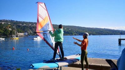 Štićenici Dječjeg doma “Ivana Brlić Mažuranić” upoznali se s tajnama windsurfinga @ Volosko