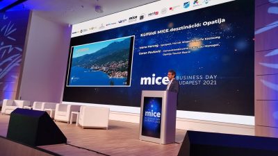 Turistička zajednica  grada Opatija predstavila kongresnu ponudu Opatije na poslovnoj radonici MICE Business Day 2021 u Budimpešti