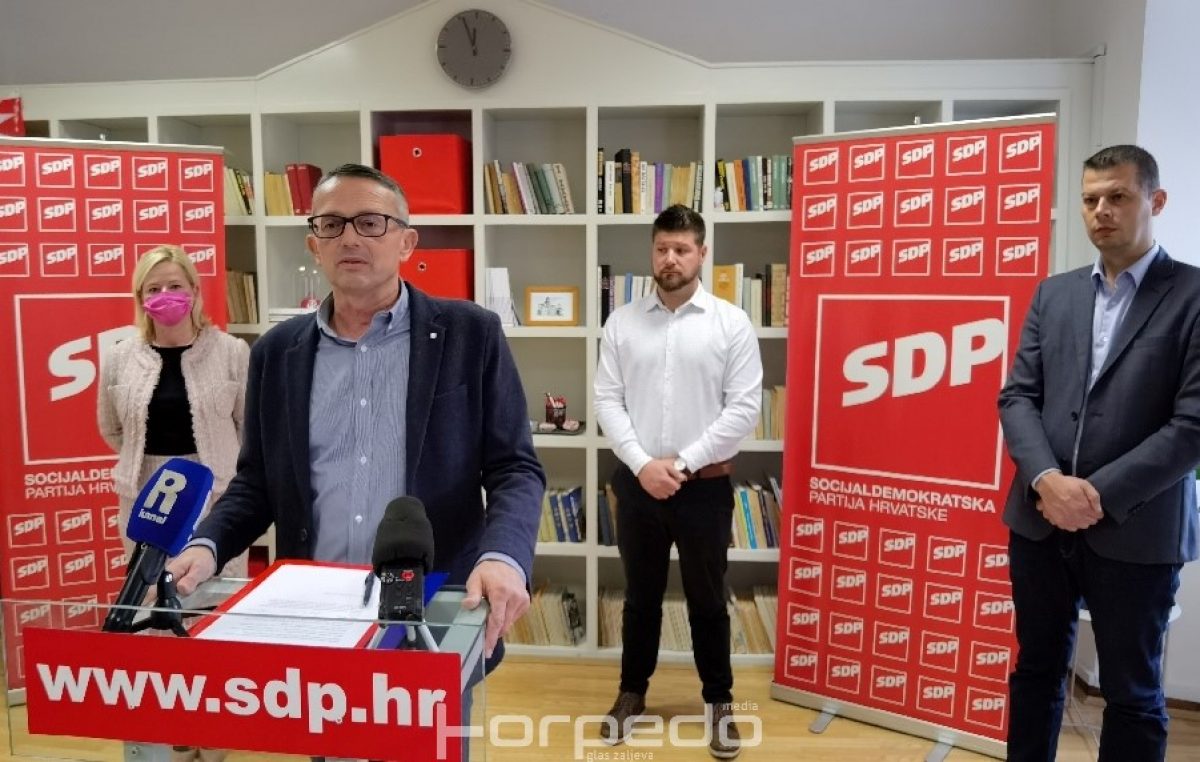 [VIDEO] Ivica Lukanović predstavio kandidaturu za predsjednika županijskog SDP-a