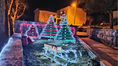 [FOTO] Mala božićna bajka u Velom Brgudu