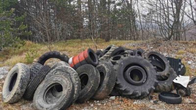 Akcijom uklanjanja automobilskih guma obilježen Međunarodni dan planina u Parku prirode Učka