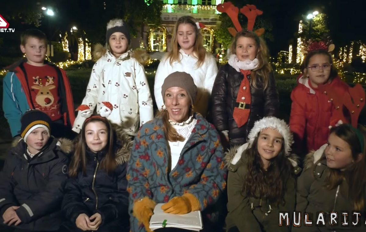 [VIDEO] Za sam finiš zimskih ferija i Adventa u Opatiji: Mularija donosi blagdansku priču iz Stare dame